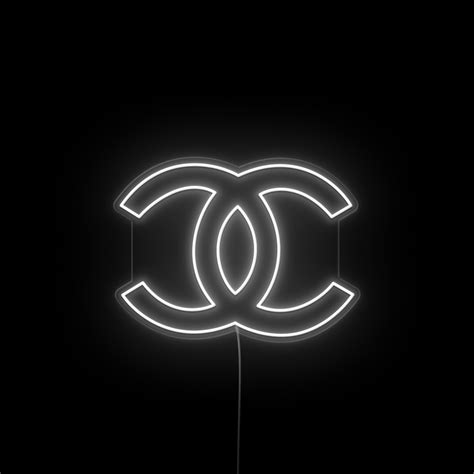 chanel logo neon sign|Chanel Logo Neon Sign – ZPLneon.